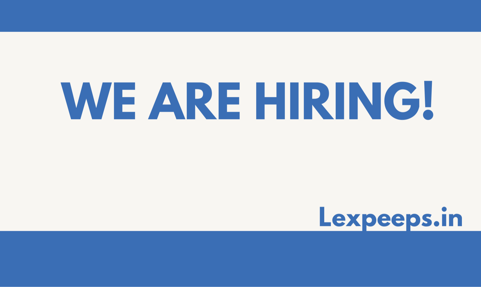 INTERNSHIP OPPORTUNITY|LEXPEEPS.IN