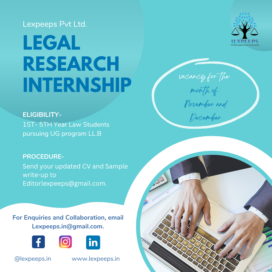 legal research internship work from home